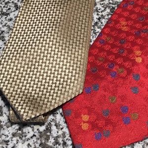 100% silk ties